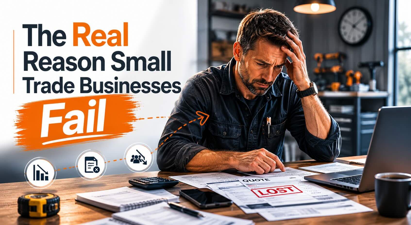 The Real Reason Small Trade Businesses Fail Within Their First Three Years Online