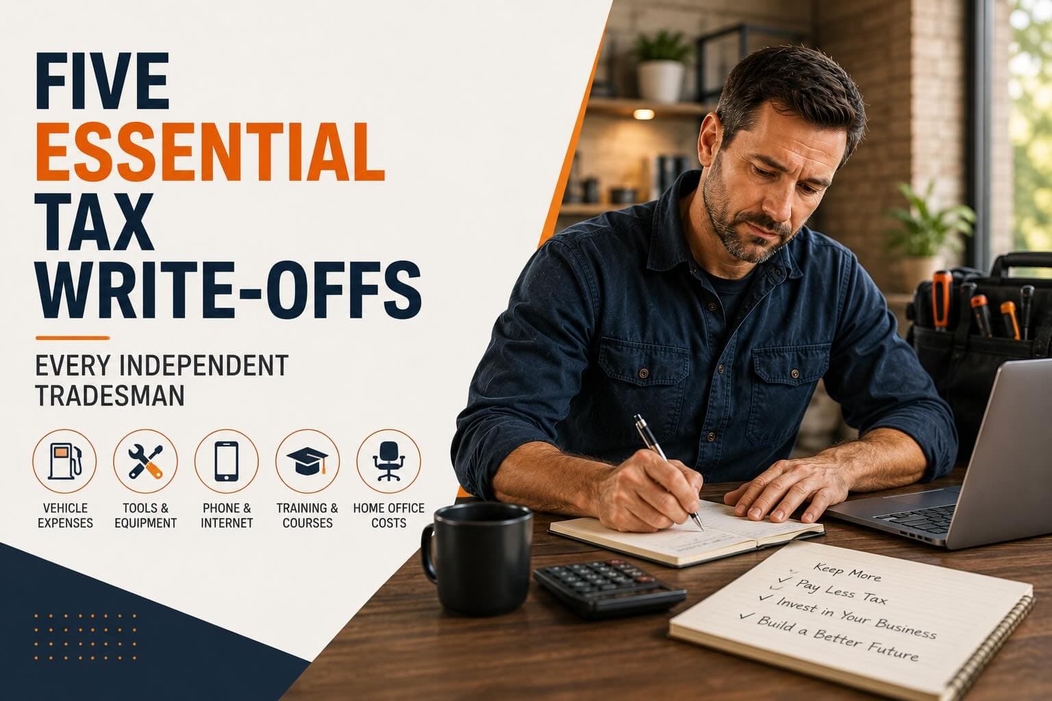 Five Essential Tax Write-Offs Every Independent Tradesman Is Currently Missing This Year