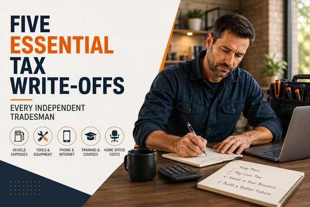 Five Essential Tax Write-Offs Every Independent Tradesman Is Currently Missing This Year