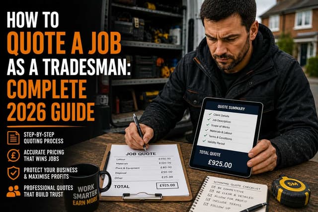How to Quote a Job as a Tradesman: Complete 2026 Guide